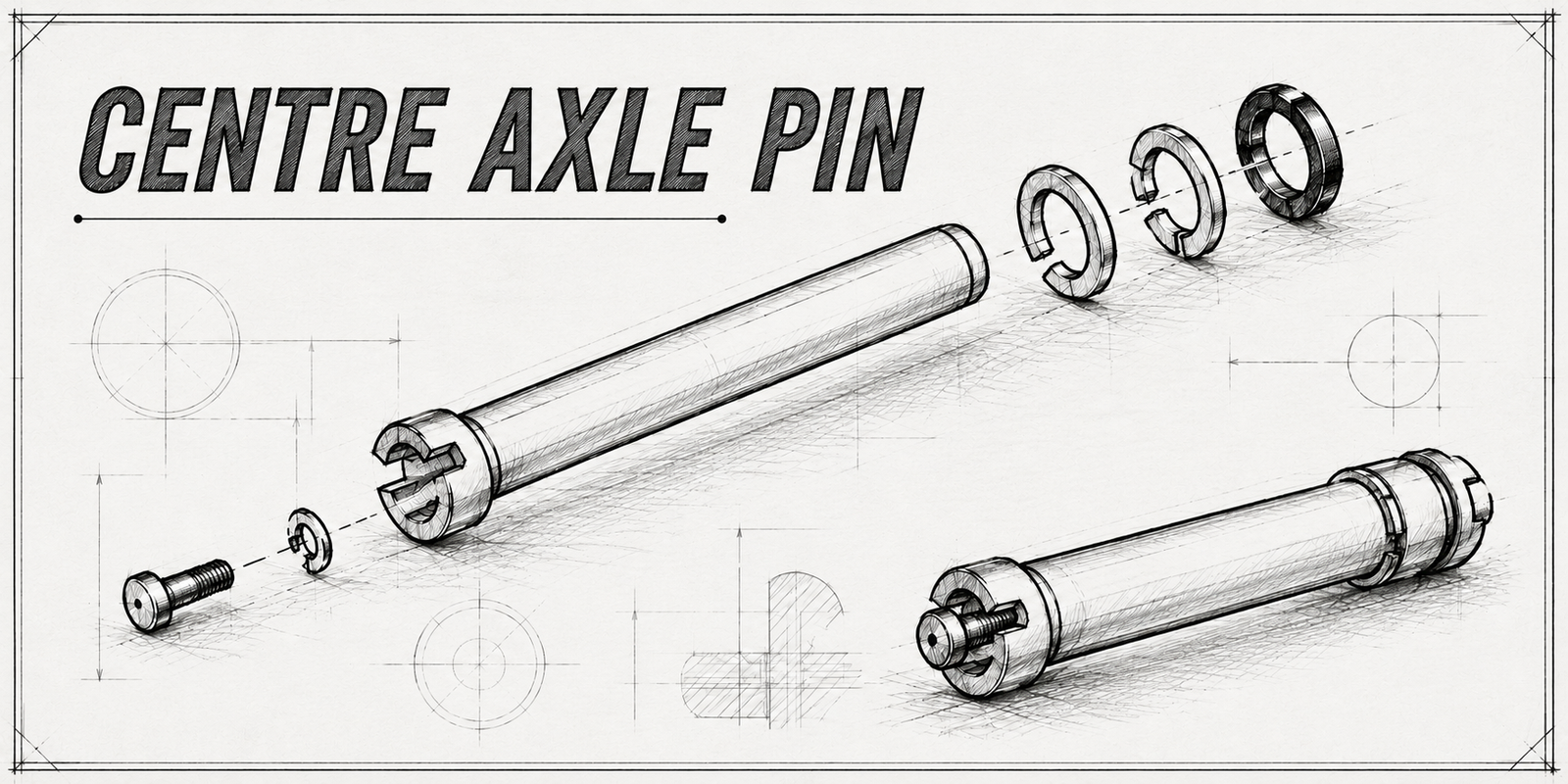 Centre Axle Pin