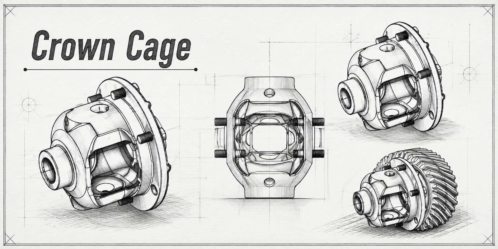 Crown Cage Assembly - Handi