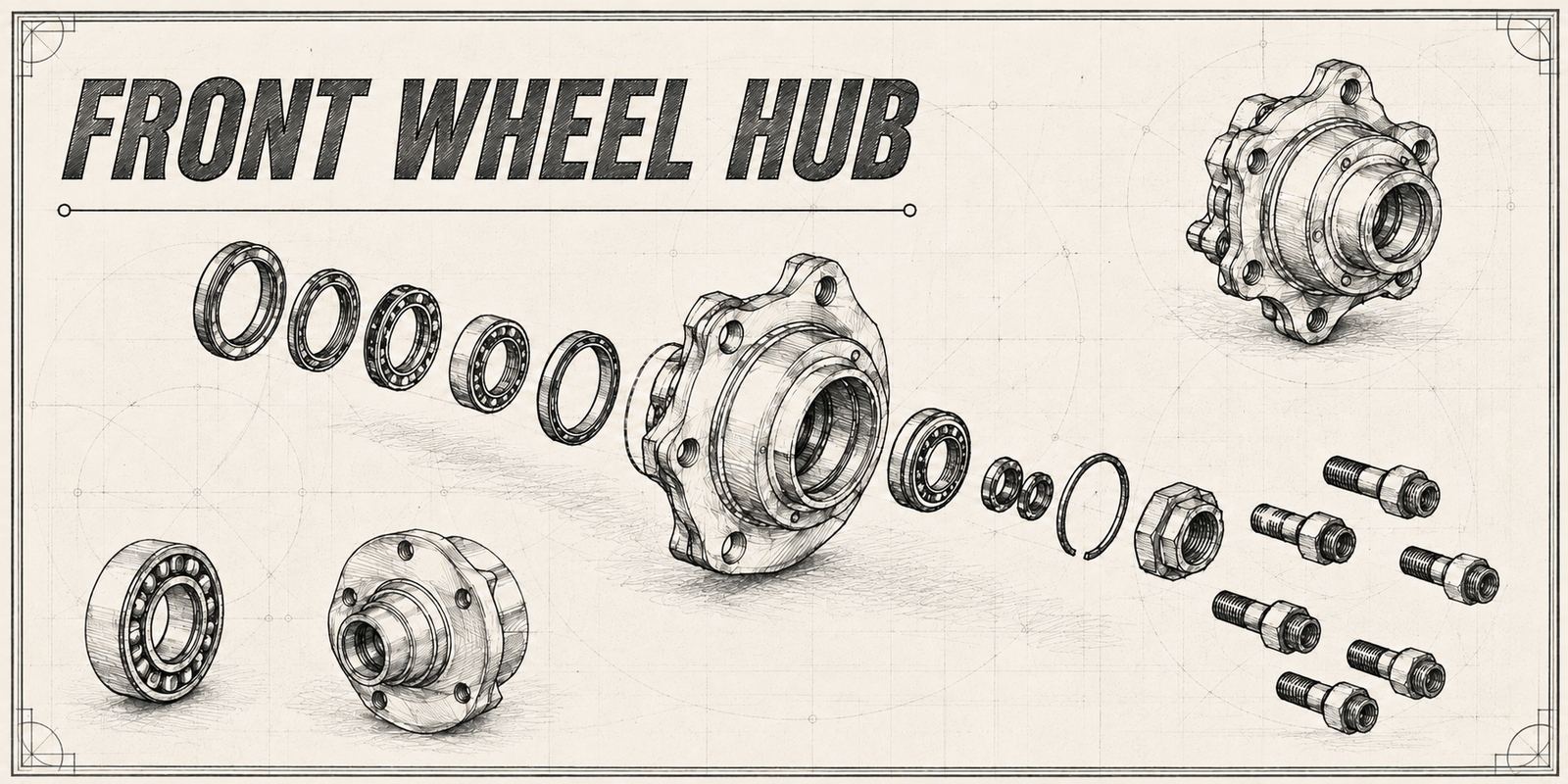 Front Wheel Hub