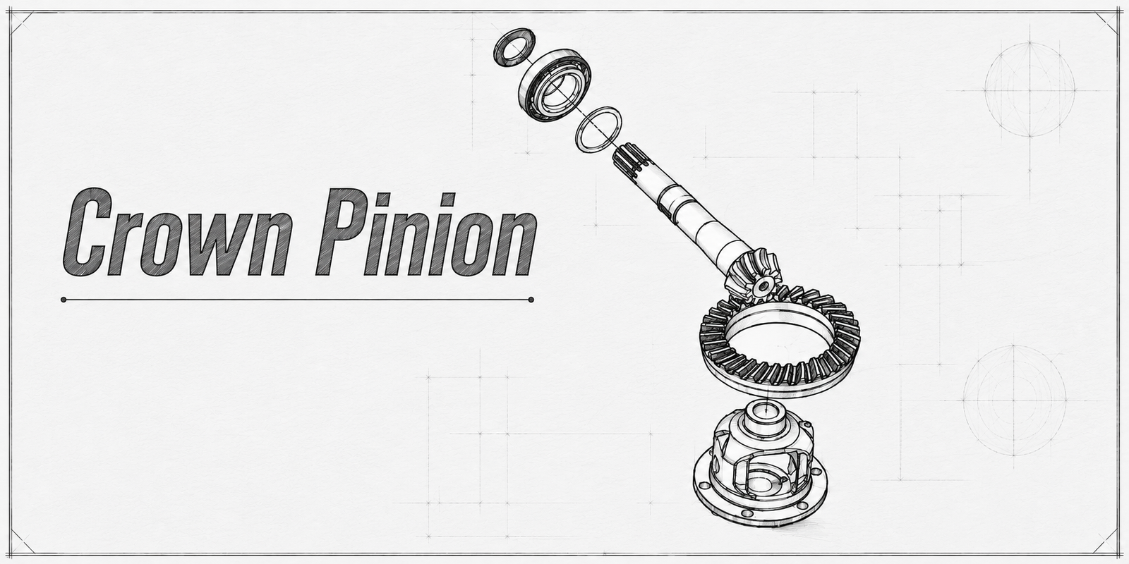 Tail Pinion & C.P Set