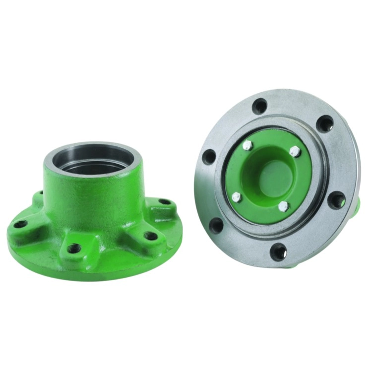 FRONT WHEEL HUB GREEN TRACTOR 5103 4-HOLE CAP