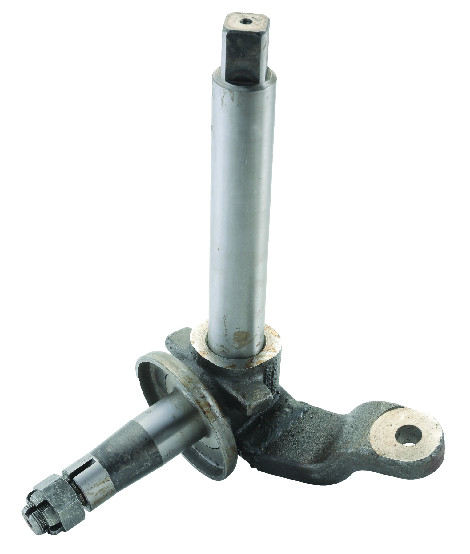FRONT AXLE SONALIKA WITH THICK ARM SQUARE (LEFT) 40MM