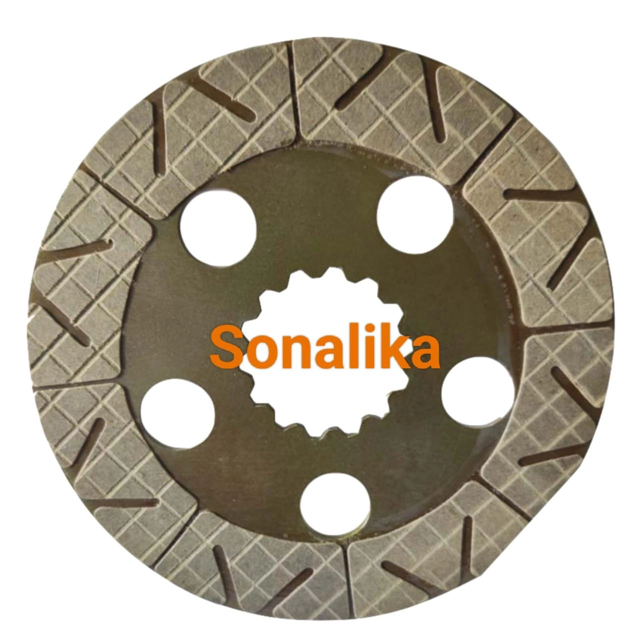 OIL IMMERSED BRAKE PLATE SONALIKA/SWARAJ 14 TEETH