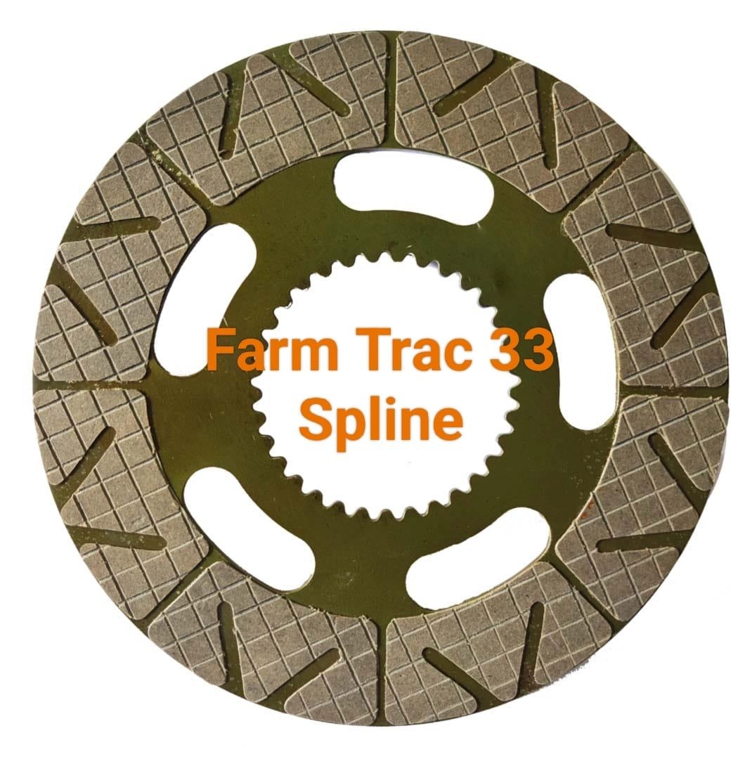 OIL IMMERSED BRAKE PLATE FARMTRAC-60 33-TEETH