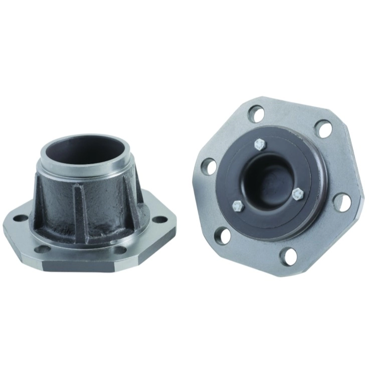 FRONT WHEEL HUB SONALIKA 6 HOLE FLOWER TYPE WITHOUT THREAD