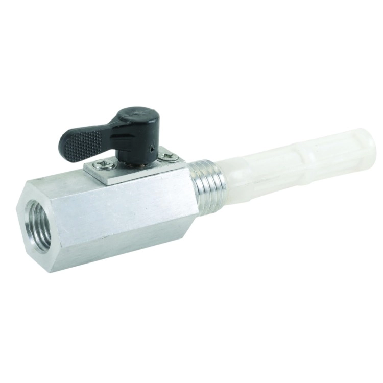 FUEL COCK ASSEMBLY SWARAJ - SONALIKA - INDOFARM (ALUMINUM)
