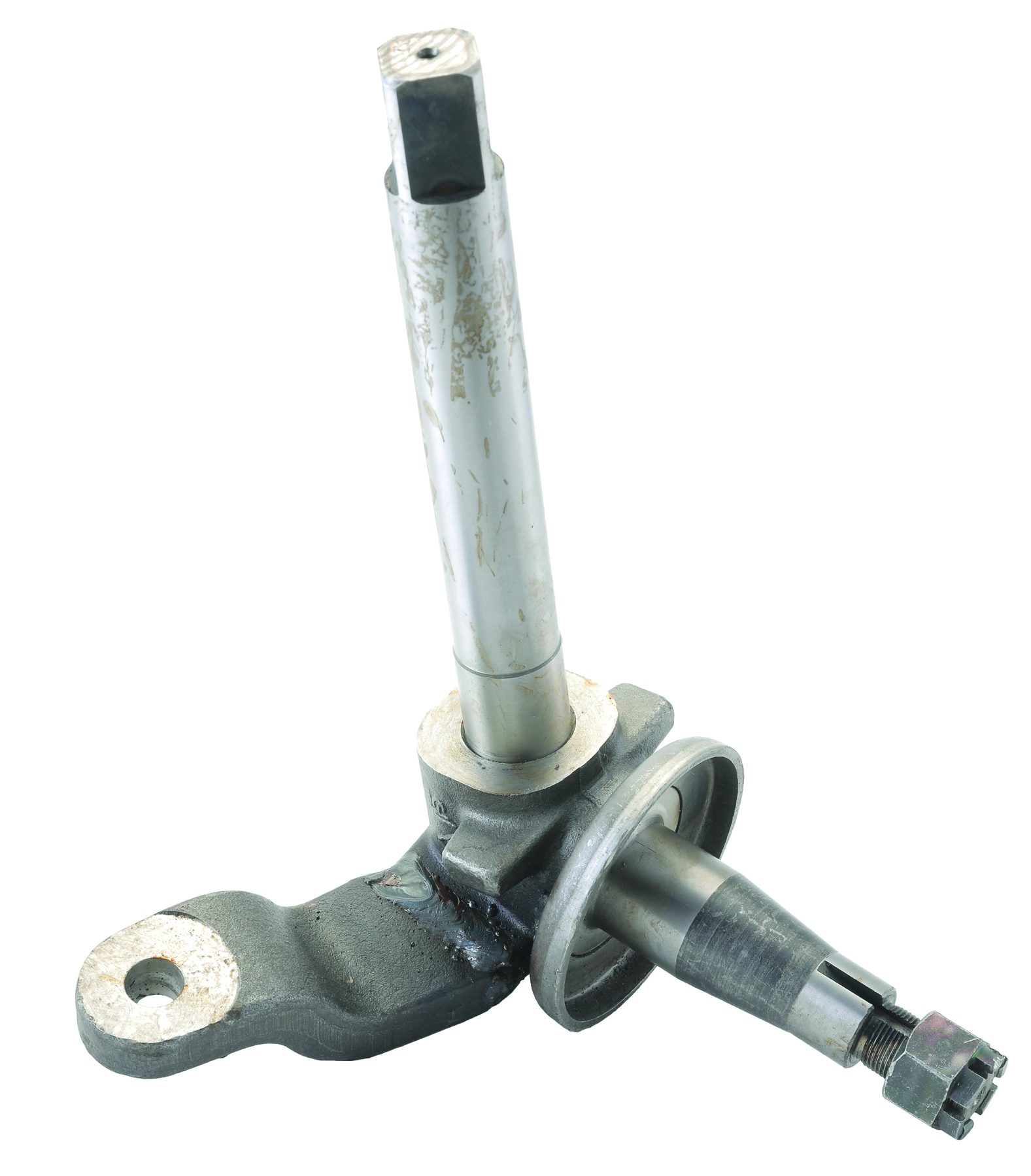 FRONT AXLE SONALIKA WITH THICK ARM SQUARE (RIGHT) 35MM