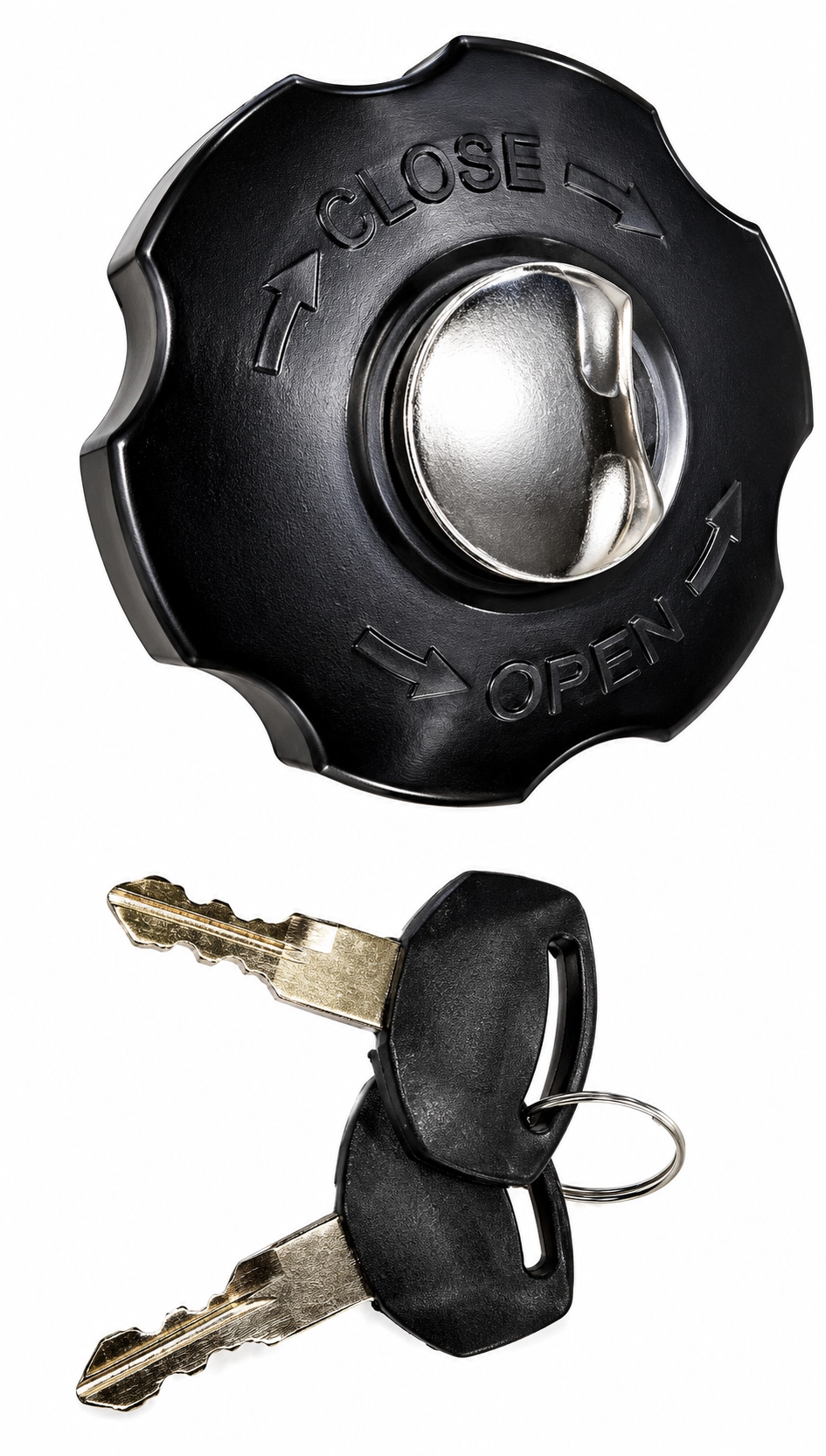FUEL TANK LOCK WITH KEY FOR SWARAJ PVC WITH KEY
