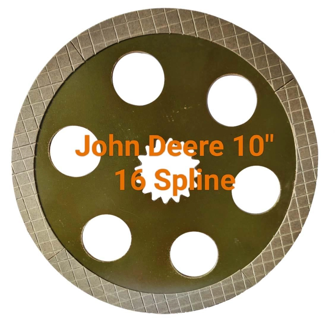 OIL IMMERSED BRAKE PLATE GREEN TRACTOR 16-TEETH